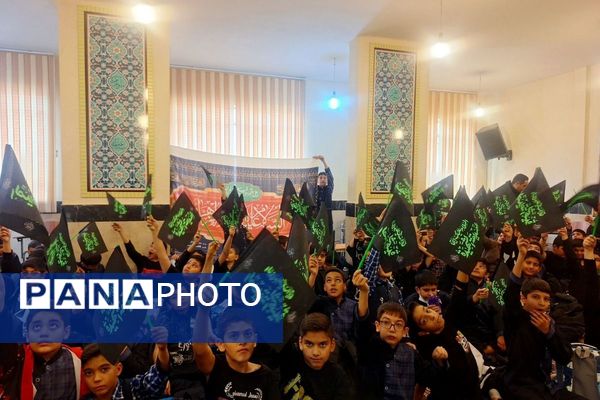 مراسم عزاداری نوگلان فاطمی در دارالقرآن حجت الاسلام قرائتی