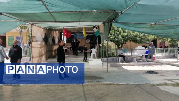برپایی موکب عاشورایی اربعین حسینی در شیروان