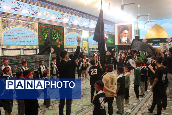 سوگواره احلی من العسل در گلوگاه 