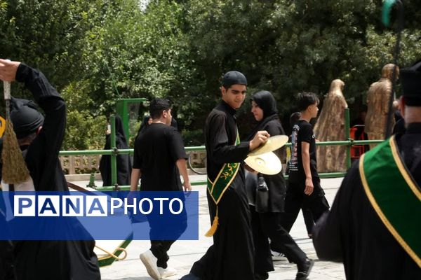 جلوه‌هایی از عزاداری تاسوعای حسینی در قم