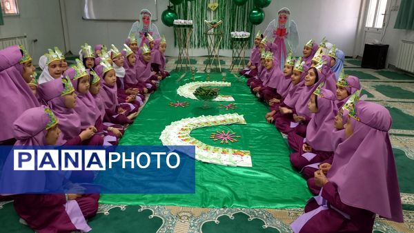 جشن قرآن پایه اول در دبستان دخترانه امام هادی (ع)