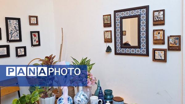 برگزاری نمایشگاه صنایع دستی دختران ساوجی در عمارت صالحی