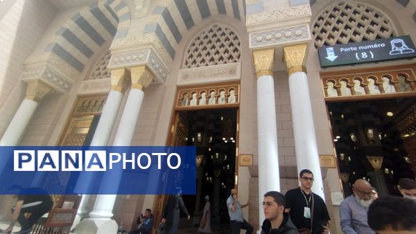 عطر آرامش در آستان پیامبر رحمت