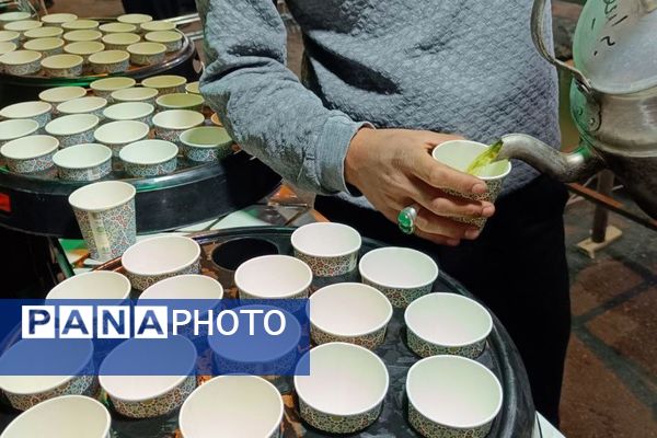 تشییع نمادین حضرت زهرا(س) با اشک و ارادت