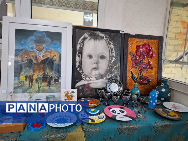 شکوفایی هنر نسل فردا در دبیرستان حضرت ولی عصر (عج)