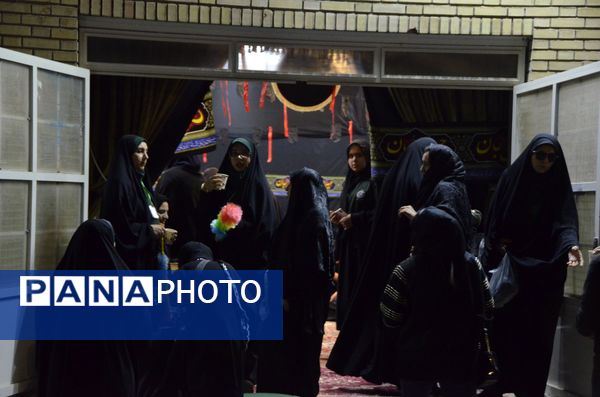مراسم عزاداری هیئت فرهنگیان در نیشابور 