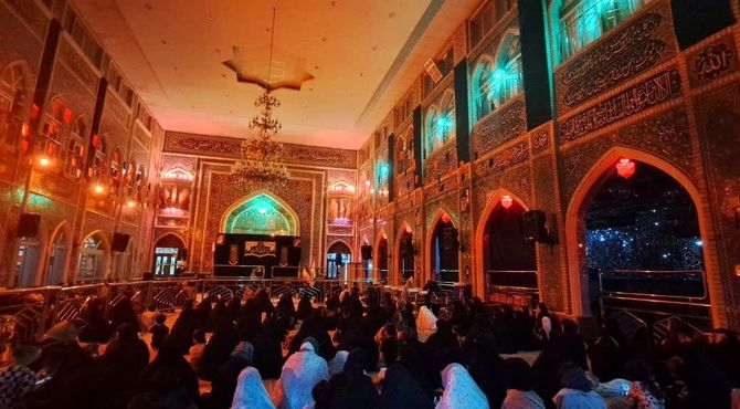 شب سوم محرم در نیشابور 