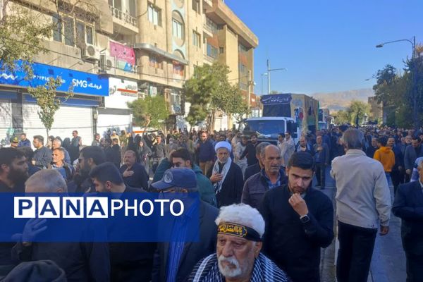 تشییع پیکر پاک شهید گمنام در روز شهادت حضرت زهرا (س)