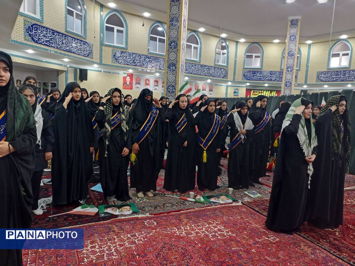 همایش صلابت خواهران بسیجی در خواجه