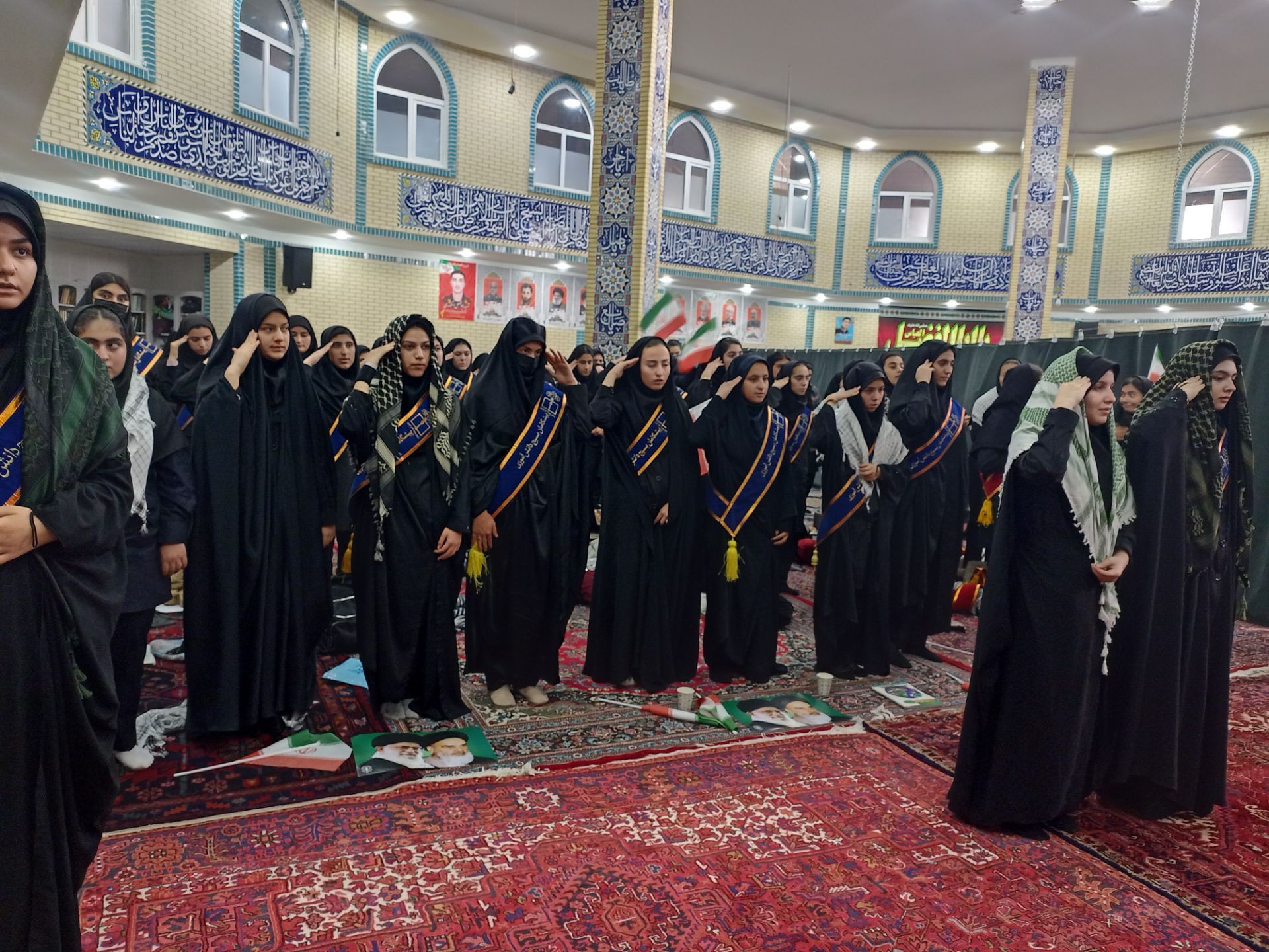 همایش صلابت خواهران بسیجی در خواجه