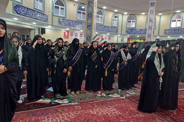 همایش صلابت خواهران بسیجی در خواجه