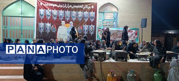 برپایی موکب خودجوش مردمی در مسجد صاحب‌‌‌الزمان لردمنجلی میناب