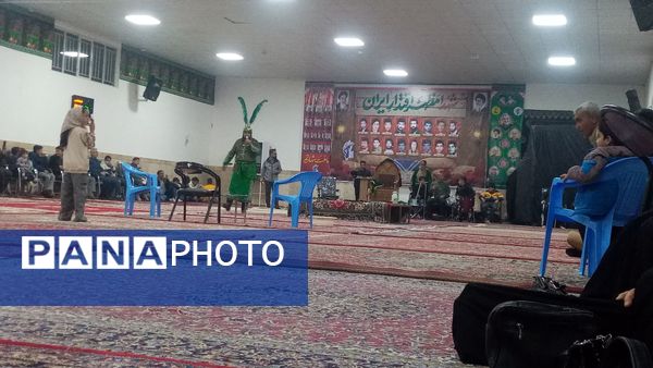 شبیه خوانی به مناسبت شهادت بانوی دوعالم در امامزاده سید قاسم روستا ارغا 