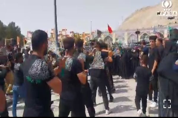 برگزاری مراسم عاشورای حسینی در امامزاده شاهرضا برگزار