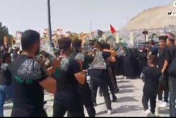 برگزاری مراسم عاشورای حسینی در امامزاده شاهرضا برگزار