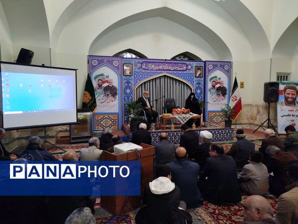 بزرگداشت سالگرد شهید حاج قاسم سلیمانی و شهید علیرضا عاصمی در کاشمر