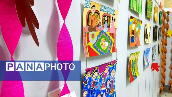 افتتاح نمایشگاه نقاشی کودک در شیروان 