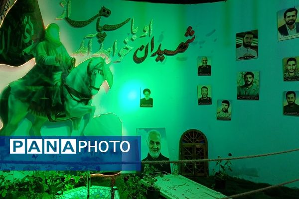 افتتاح دهمین سوگواره فاطمی کوچه‌های بنی‌هاشم همزمان با ایام فاطمیه در شهرستان ورامین