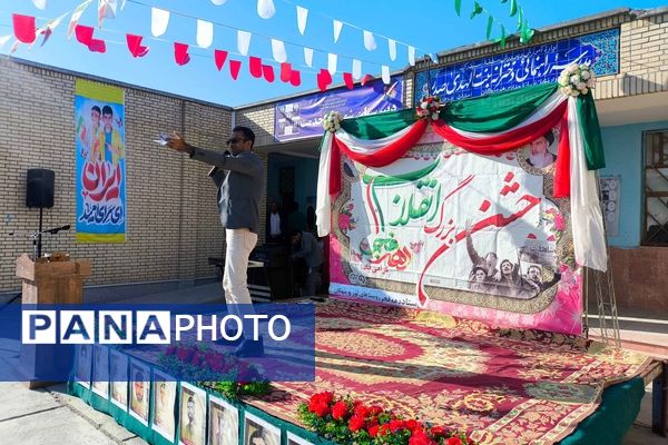 جشن دهه فجر و اعیاد شعبانیه در روستاهای لور و بنهکان