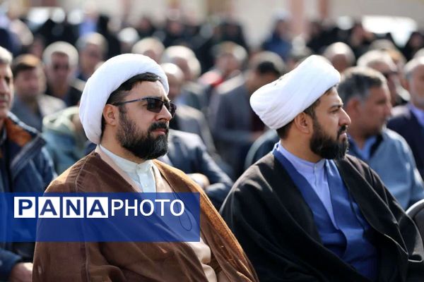 مراسم تشییع و تدوین شهید گمنام در اسلام آبادغرب