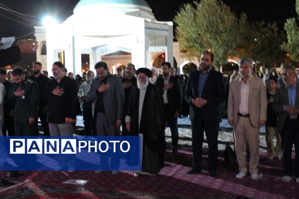 اجتماع بزرگ مردم ولایت‌مدار نیشابور در محکومیت ترور شهید قدس اسماعیل هنیه 