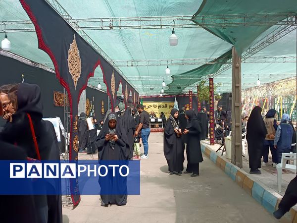 موکب «هم‌قدم تا حرم»؛ میعادگاه خادمان دانش‌آموز
