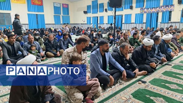برگزاری مراسم سوگواری حضرت فاطمه‌(س) در دیشموک 