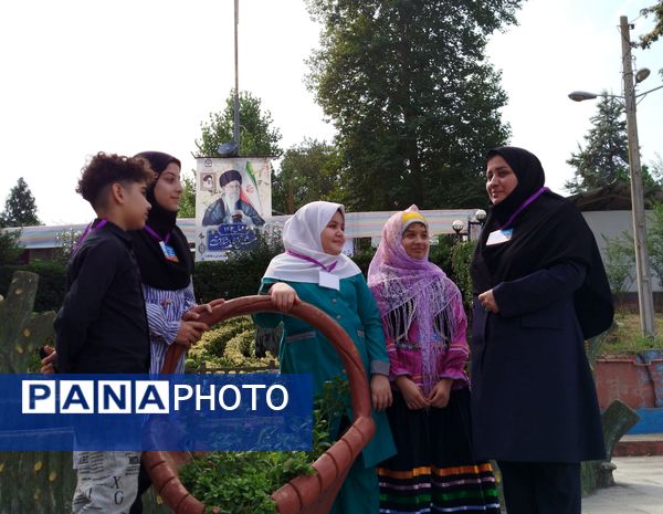 نمایشگاه دستاوردهای معاونت آموزش ابتدایی آموزش و پرورش مازندران 