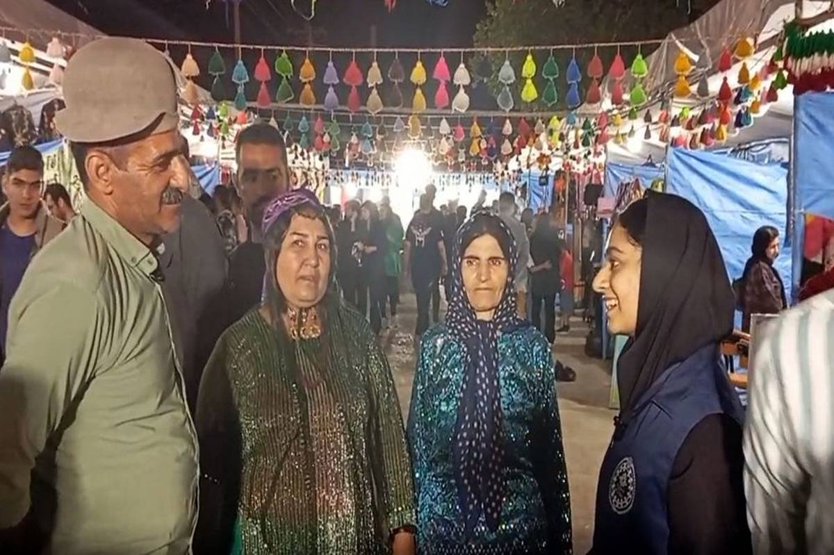 حضورگردشگران و مسافران نوروزی در دشتستان / فیلم