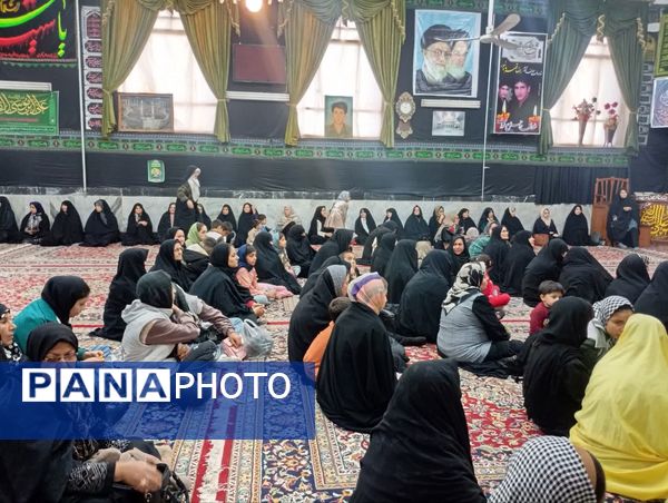 جشن میلاد حضرت زهرا(س) در تکیه علی اکبری فدافن