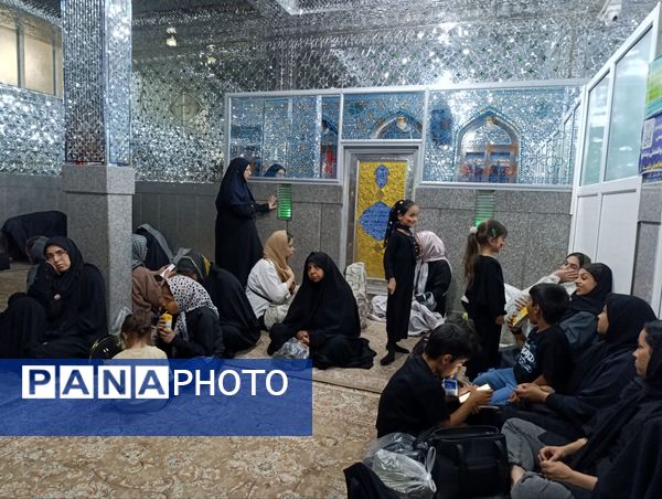 برگزاری مراسم شب ششم عزاداری امام حسین(ع) در تکیه ابوالفضلی نیشابور