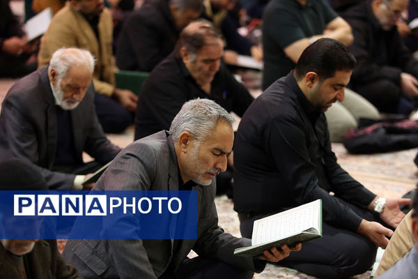 مراسم عزاداری سالروز شهادت امام هادی(ع) در حرم حضرت معصومه(س)