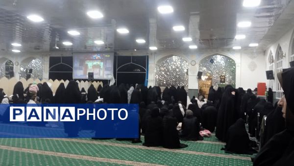 آرامگاه سید حمزه کاشمر میزبان مراسم سوگواری شهادت حضرت ام‌البنین (س)  