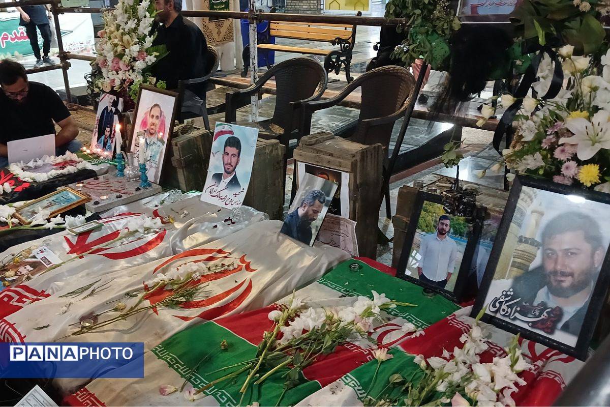 برگزاری مراسم سوگواره‌ی اباعبدالله الحسین (ع) و یادمان شهدای اقتدار وطن در آستان مقدس امامزاده ابراهیم (ع) 