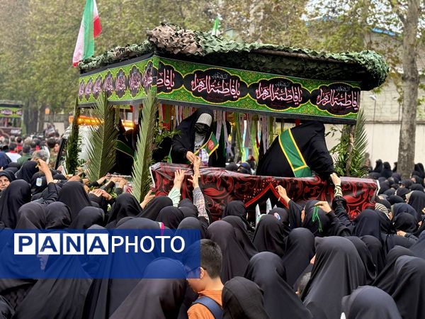  مراسم تشییع ۱۰ شهید گمنام در آمل