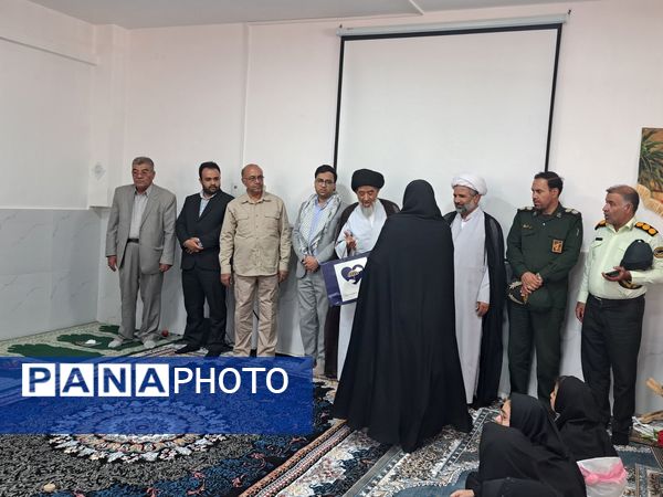 آیین بازگشایی مدارس و افتتاح نماز خانه، در آموزشگاه تکتم باخرز