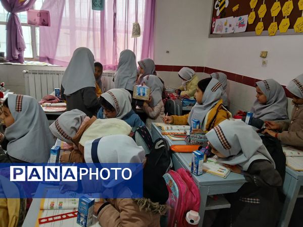 آغاز توزیع شیر در دبستان شهید نجفی فدافن