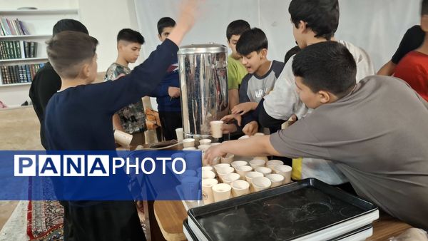 اعتکاف دانش‌‌آموزی شهرستان میناب 