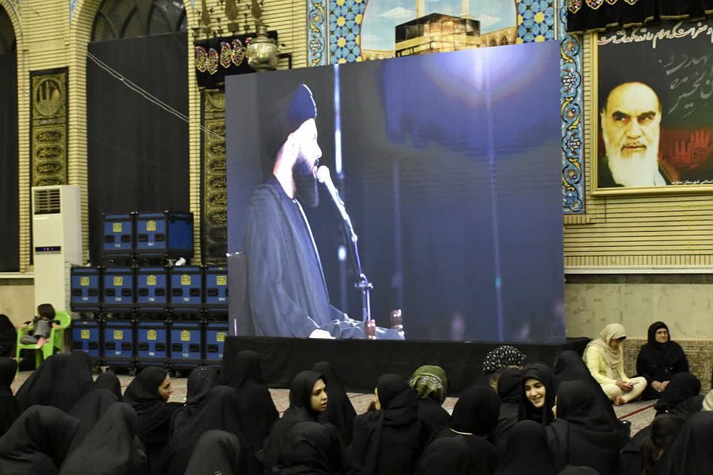 عزاداری ماه صفر در حسینیه محله قاضی شهرستان‌دماوند 