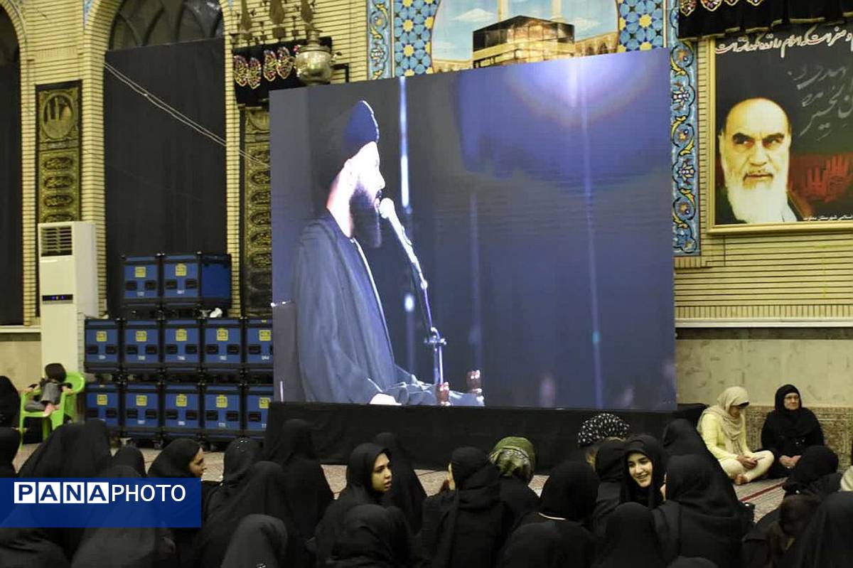 عزاداری ماه صفر در حسینیه محله قاضی شهرستان‌دماوند 