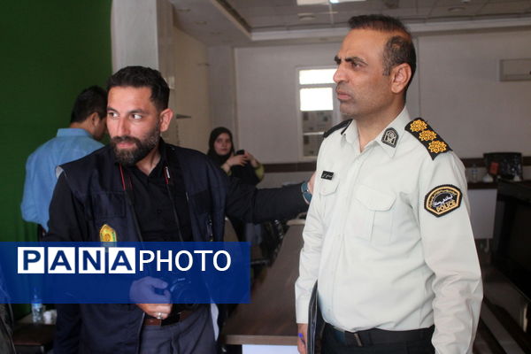 نشست خبری فرمانده انتظامی استان بوشهر با اصحاب رسانه 