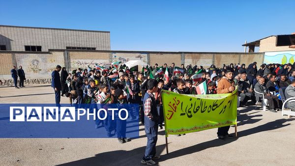 آیین استقبال از شهید گمنام در ناغان 