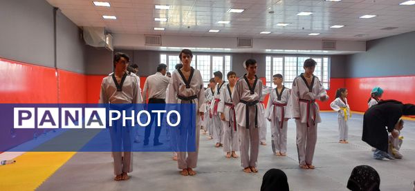 افتتاح خانه تکواندو در سالن چند منظوره آزادی شیروان