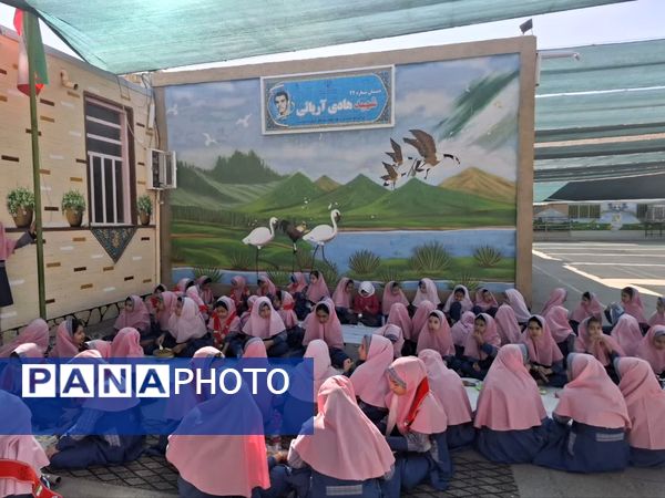 روز جهانی تخم‌مرغ در دبستان شهید هادی آریایی 