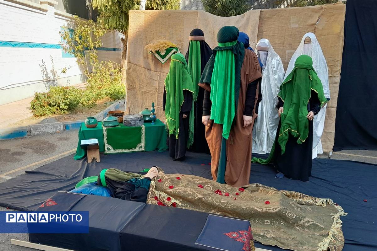 آغاز روایت یک خورشید خاموش؛ درخشش نمایش شهادت حضرت فاطمه(س) در مدرسه عباسقلی رهگذر