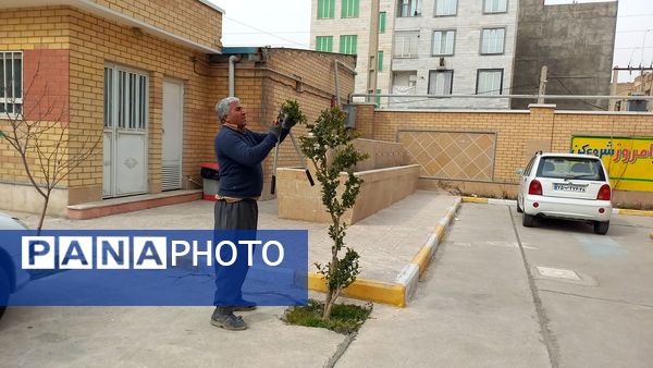 دوستی با طبیعت و شور و حال دانش‌آموزان دبیرستان فرزانگان استعداد درخشان ملارد