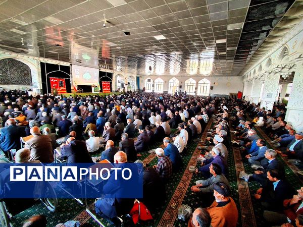 نماز عبادی سیاسی جمعه در شهرستان کاشمر 