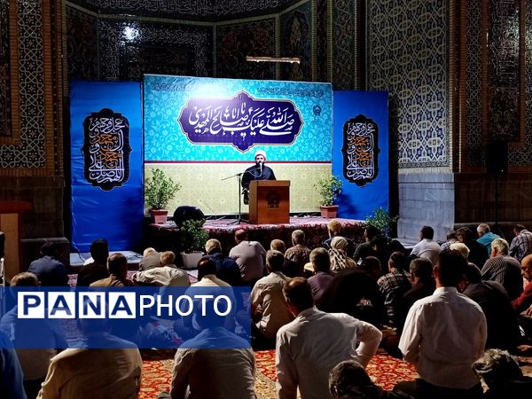مراسم عزاداری شهادت امام حسن عسکری (ع) در زیارتگاه شهید مدرس 