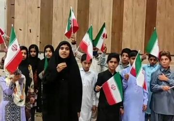 پنجمین سالگرد شهادت حاج قاسم سلیمانی در شهرستان نیمروز برگزار شد