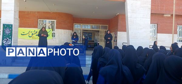 برپایی موکب دانش‌آموزی به‌مناسبت شهادت حضرت فاطمه(س)